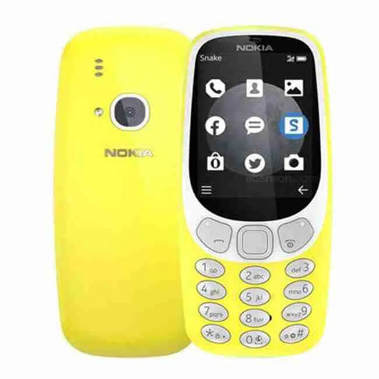NOKIA 3310 Original- DUAL SIM PTA APPROVED (WITHOUT INTERNET) WITH MEMORY CARD SUPPORTED